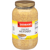 Zatarain's vista frontal del frasco de 8 lb mostrando etiqueta profesional y beneficio de rendimiento