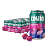 Zevia lata frontal mostrando diseño y beneficio sin azúcar