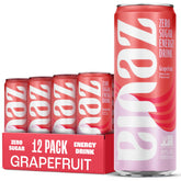 Zevia lata delantera toronja mostrando marca y diseño, refresco sin azúcar beneficioso