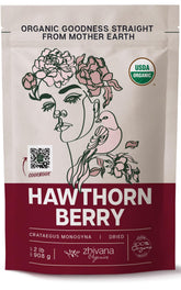 Zhivana Organics frente del paquete 32oz mostrando sello orgánico y beneficio de calidad