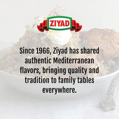 Ziyad textura de freekeh tostado en primer plano, resalta sabor ahumado