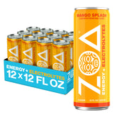 ZOA lata frontal Mango Splash mostrando diseño y refresco inmediato