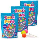 Zollipops frente del paquete mostrando aspecto y marca, ideal para identificar producto