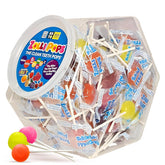 Zollipops frente del paquete mostrando variedad y conveniencia