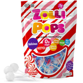 Zollipops paquete 5.2 oz frente con colores naturales y beneficio de sonrisa