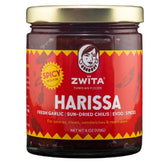 Zwïta frasco delantero con etiqueta clara y atractivo visual y sabor auténtico