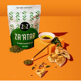 Z&Z za'atar frente del envase mostrando presentación y peso