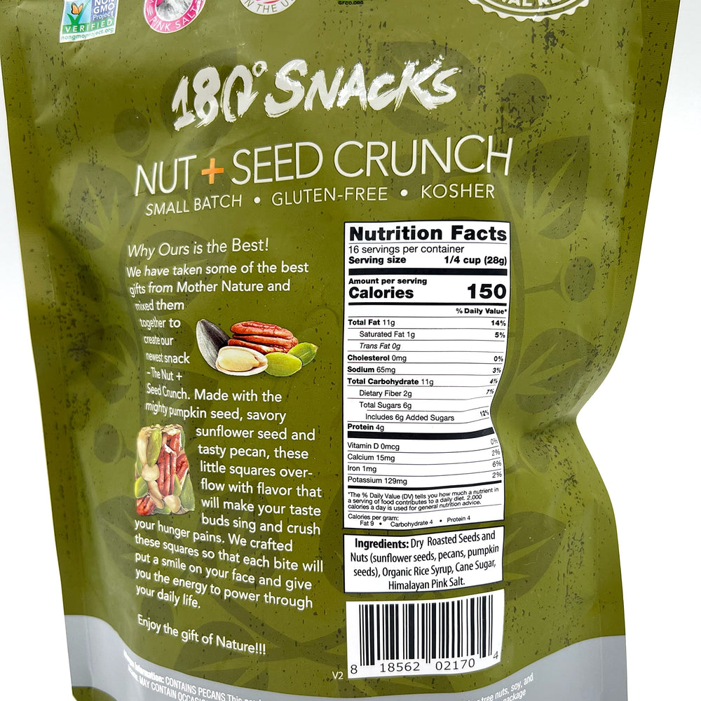 180 Snacks usado como topping en ensalada, marca añade crocancia y sabor