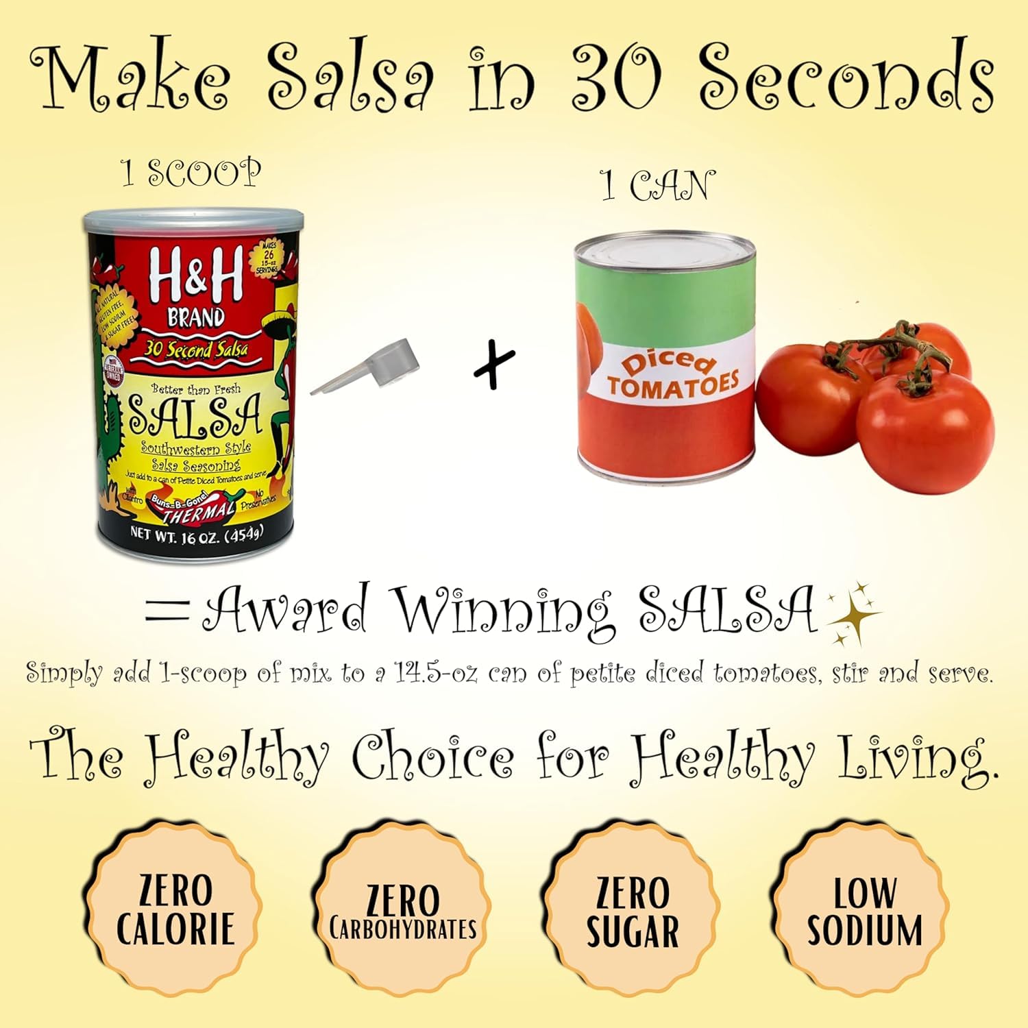 30 SECOND SALSA en ambiente de picnic para reuniones y fiestas al aire libre