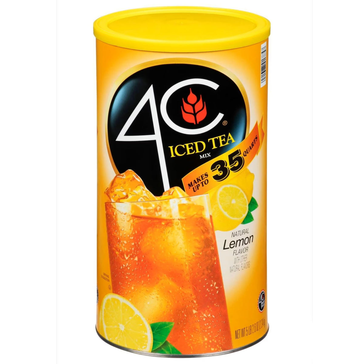 4C envase frontal 92.8 oz mostrando etiqueta clara y rendimiento