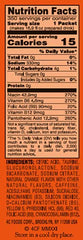 4C primer plano del polvo naranja que destaca textura y color