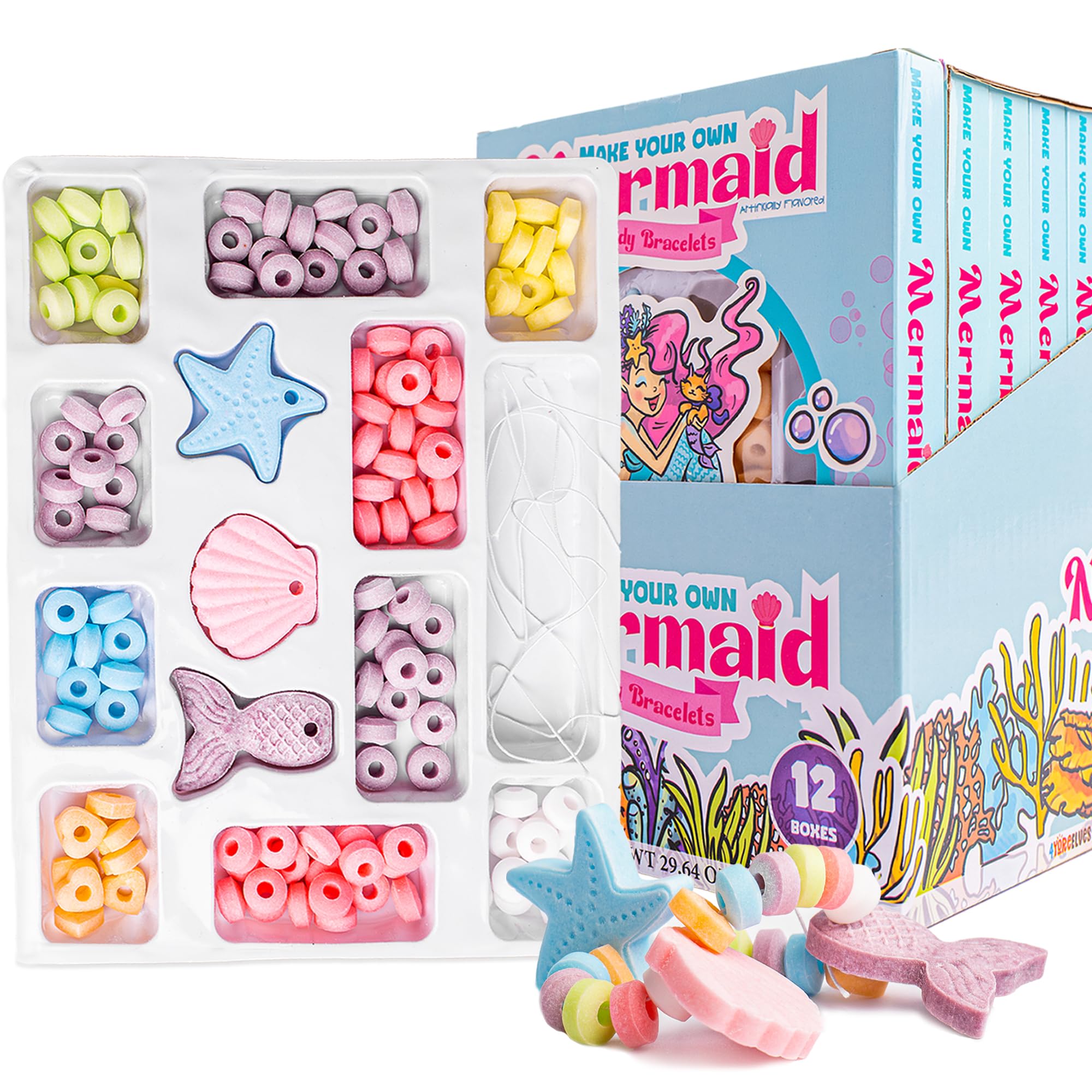 4YoreElves caja frontal sirena mostrando diseño temático y fácil entrega