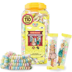 4YoreElves tub exhibición con pulseras de caramelo, ideal para servir