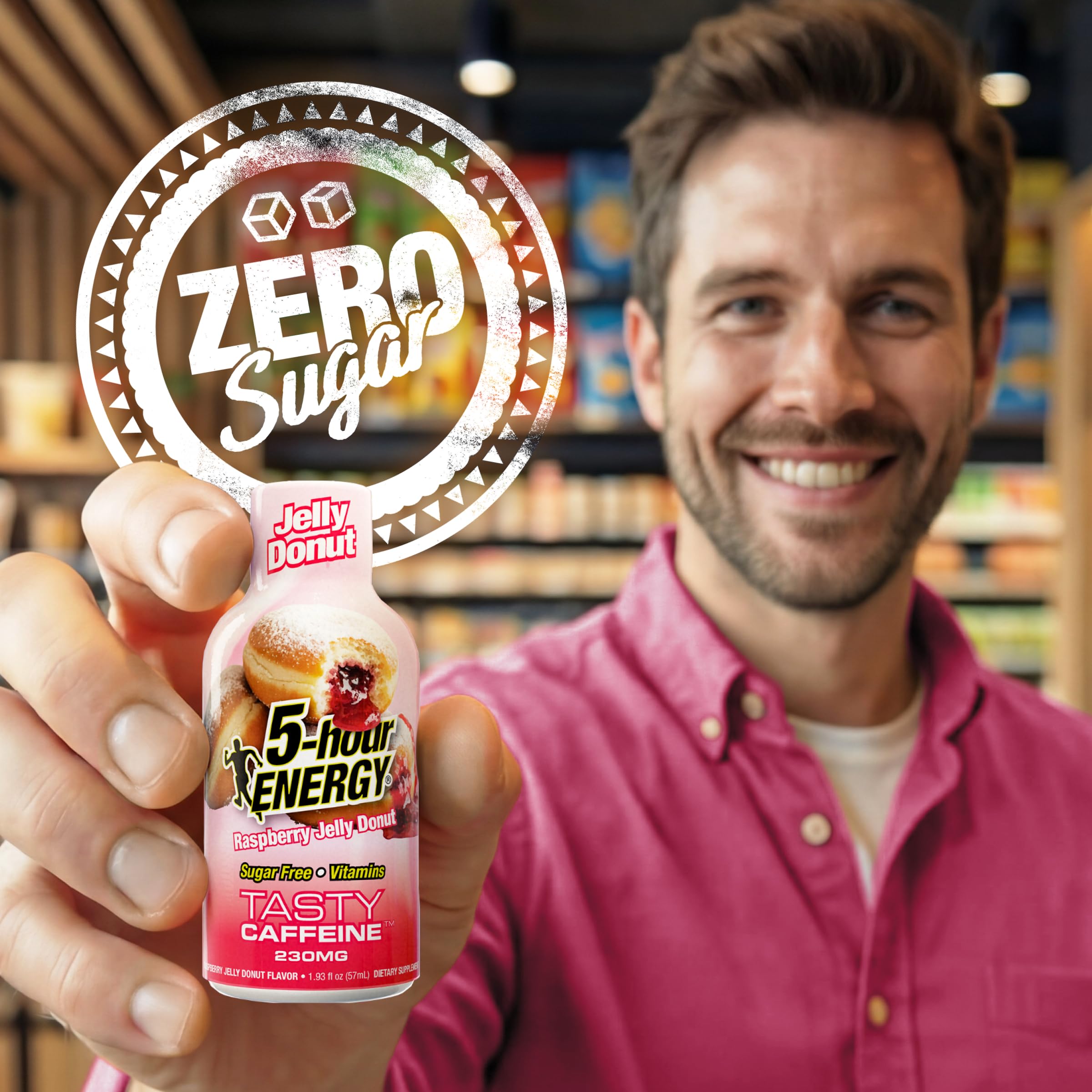 5-hour ENERGY multipack guardado en gaveta para reposición doméstica