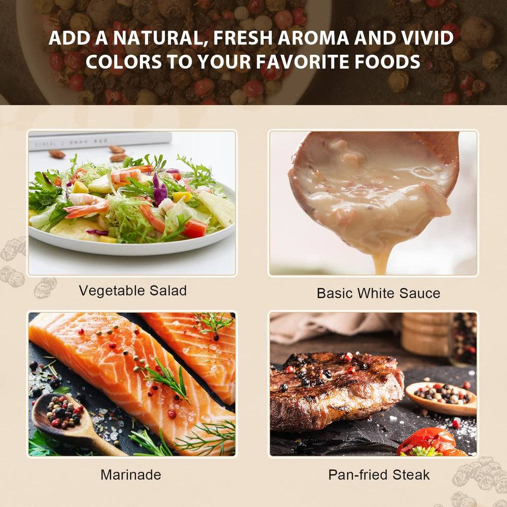 52usa.com pimienta molida sobre sopa aportando aroma y decoración