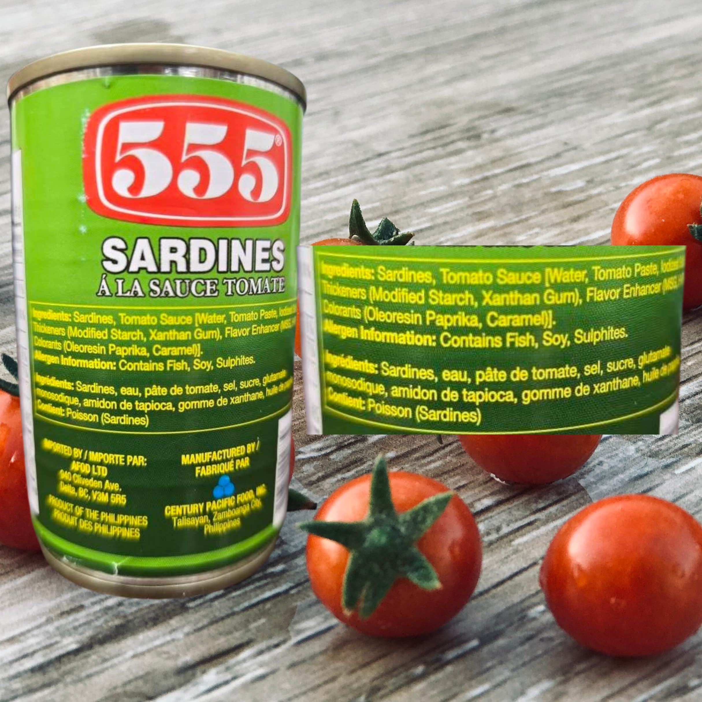 555 pack de 6 latas apiladas ahorro y almacenamiento práctico