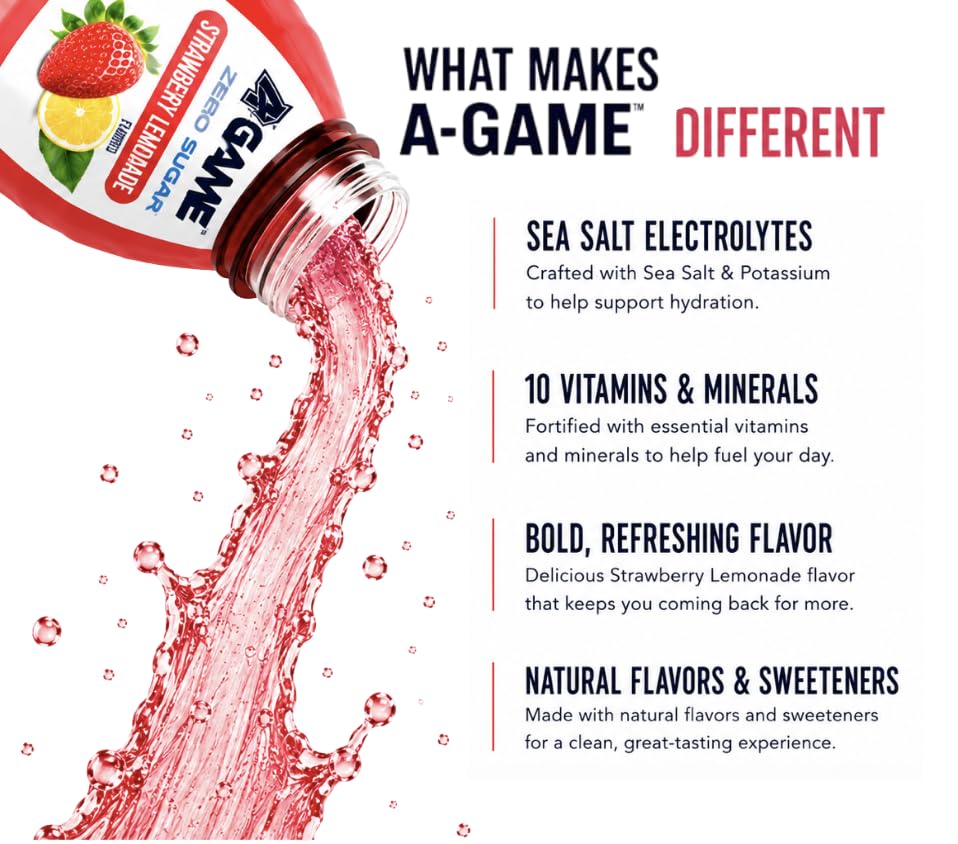 A-GAME detalle de la botella con etiqueta visible y cierre, información clara