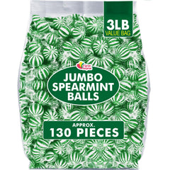 A Great Surprise bolsa frontal mostrando 3 lb y menta verde, ideal para eventos