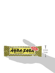 Abba Zabba comparación de tamaño en mano fácil porciones