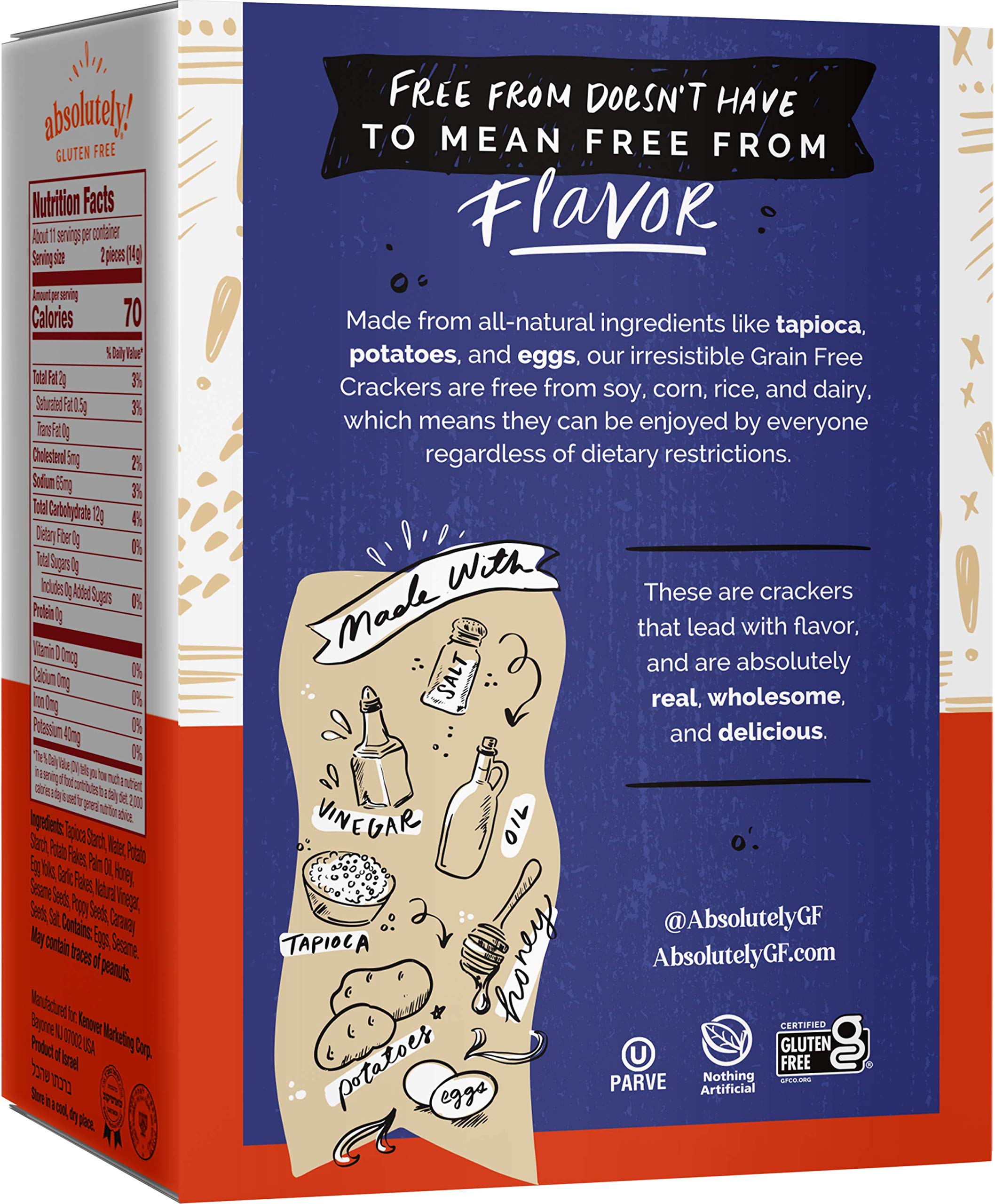 Absolutely flatbread etiqueta nutricional detalle para verificar información