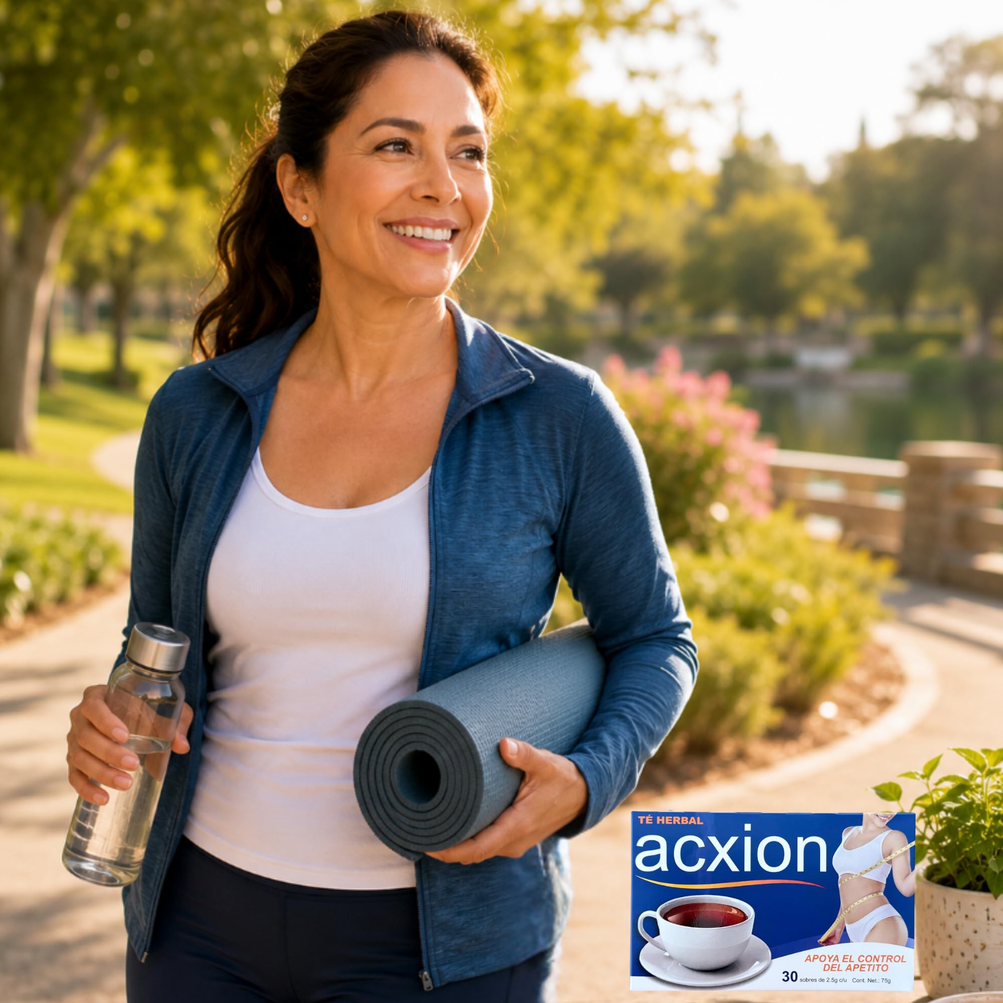 acxion textura de fibra de avena en la mezcla, aporta cuerpo y sensación plena