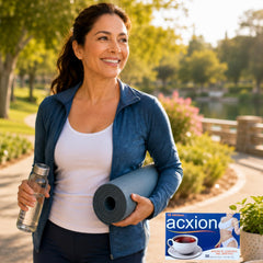 acxion textura de fibra de avena en la mezcla, aporta cuerpo y sensación plena