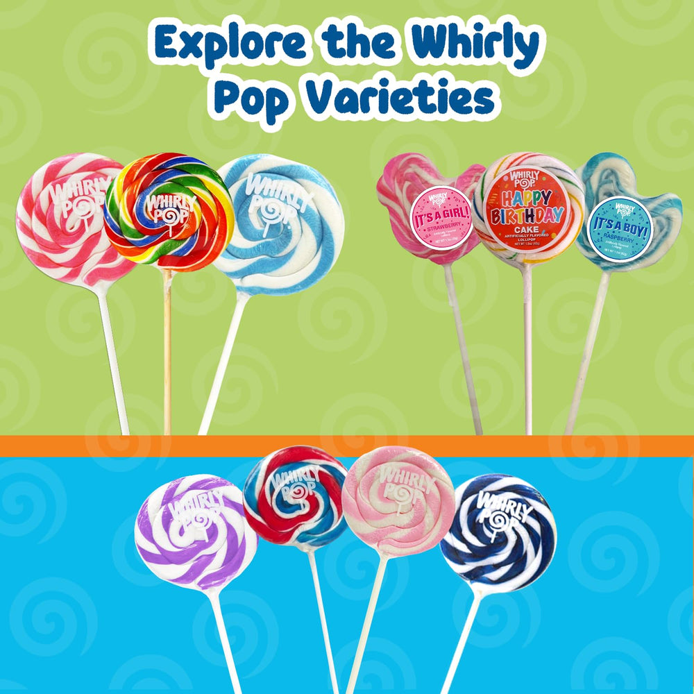 Adams & Brooks Whirly Pop en ambiente de fiesta, añade color festivo