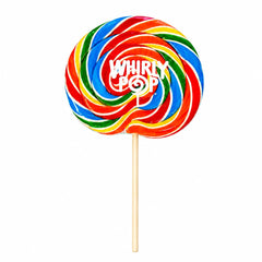 Adams & Brooks Whirly Pop frente colorido, impacto visual inmediato