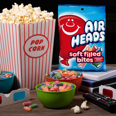 Airheads presentadas en un bol de fiesta listas para servir y compartir