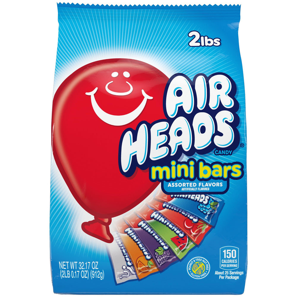 Airheads sabor Cherry con color rojo vibrante que aporta gusto frutal intenso