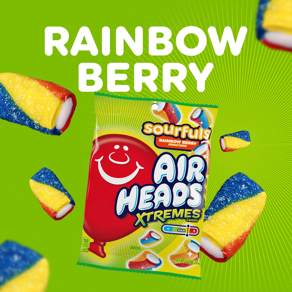 Airheads bowl de fiesta con Sourfuls para servir diversión en reunión