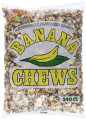 Albert's bolsa frontal de 240 caramelos sabor plátano, ideal para compartir