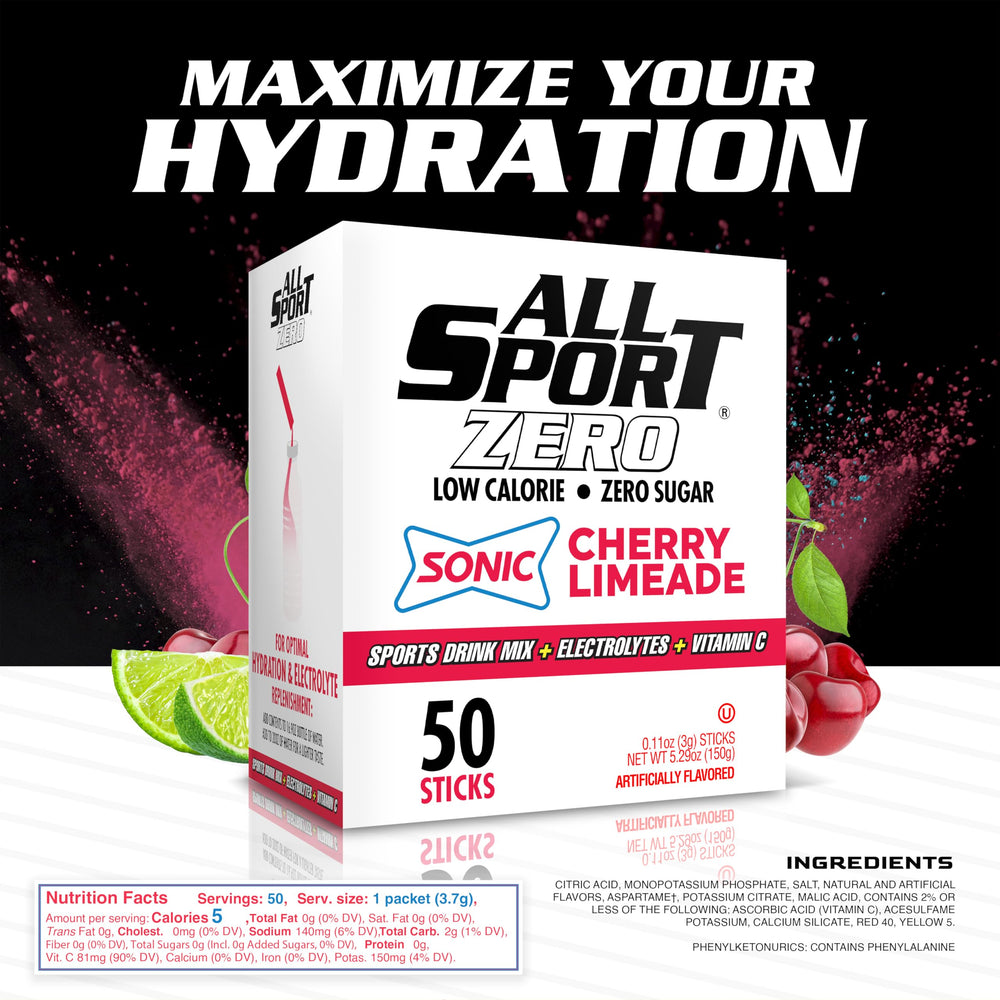 All Sport sobre individual Sonic Cherry Limeade listo para mezclar