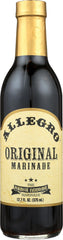 Allegro botella frontal mostrando el envase y la marca, ideal para identificar el producto
