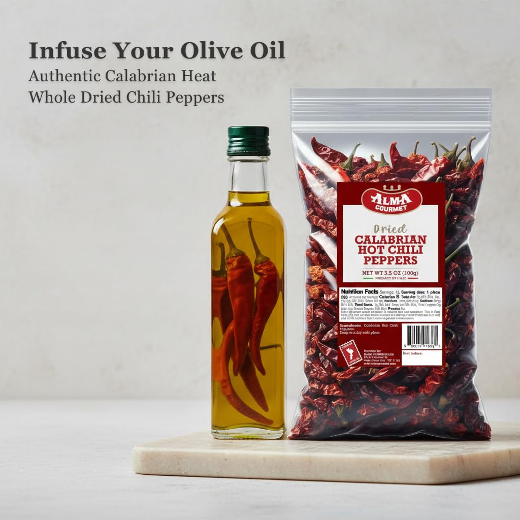 Alma Gourmet bolsa 100 g junto a utensilios para comparar tamaño