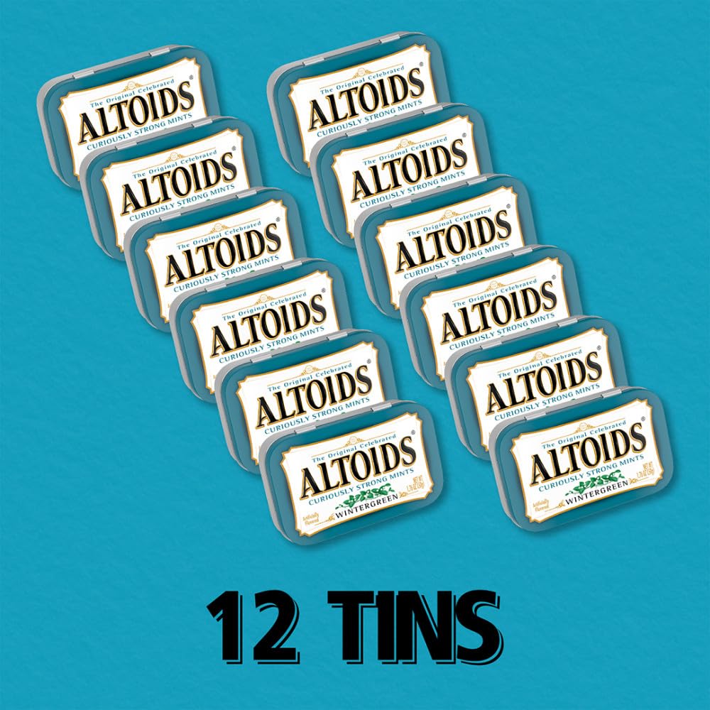 Altoids lata dentro de un bolso para llevar mints diariamente