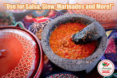 Amazing Chiles & Spices chiles de árbol integrados en salsa casera aportando color y picante