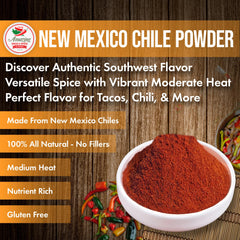 Amazing Chiles & Spices cuchara con polvo, facilita dosificación precisa en recetas