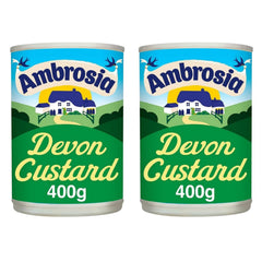Ambrosia lata frontal del pack mostrando diseño y conveniencia