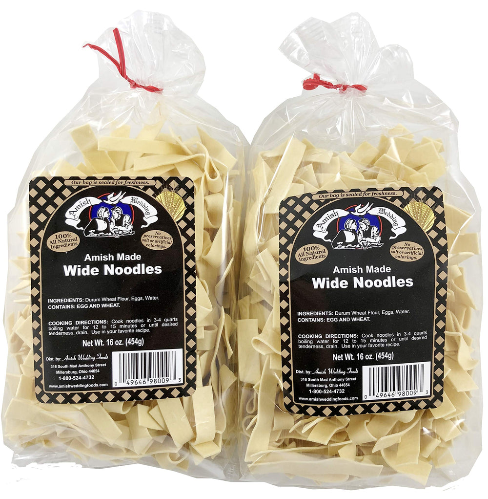 Amish Wedding empaque frontal mostrando marca y frescura del producto