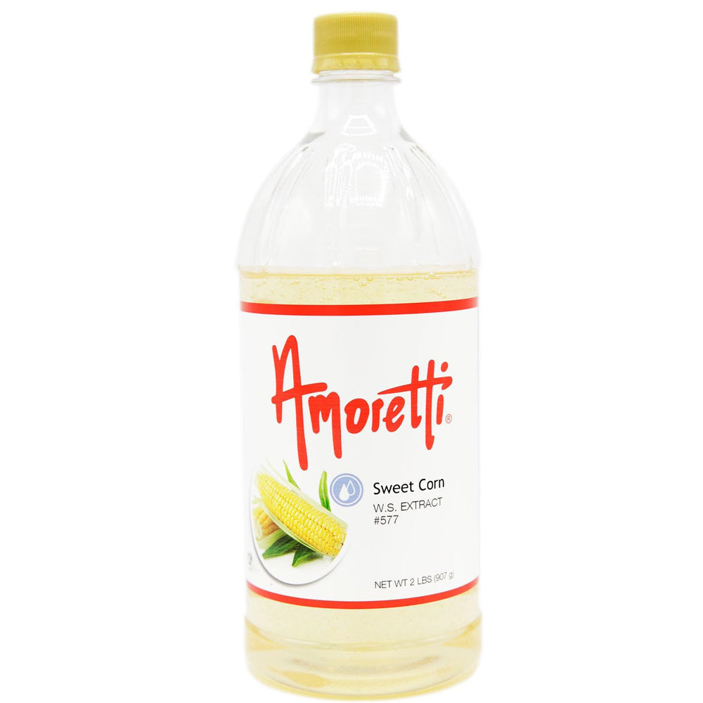 Amoretti extracto mezclado en helado casero, mejora perfil de maíz sin azúcar