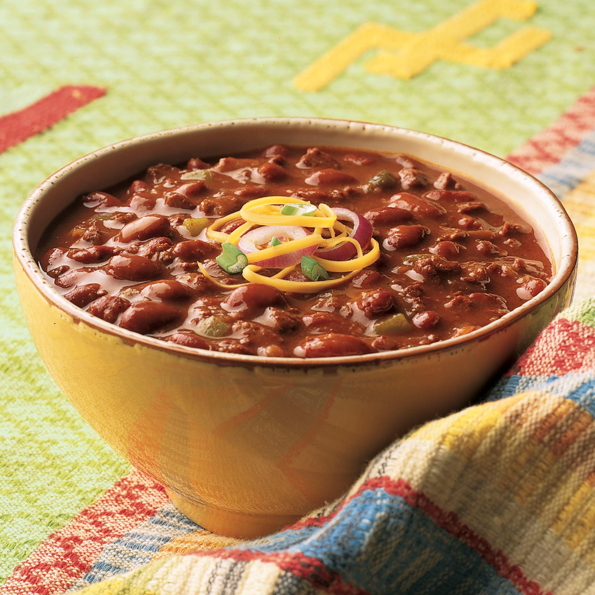 Amy's lata abierta servida en plato lista para comer rápidamente