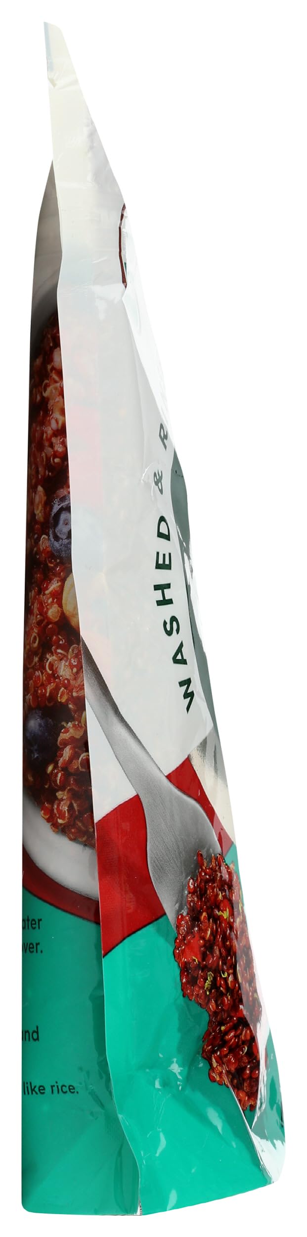 Ancient Harvest plato de ensalada con quinoa roja aporta color y textura nutritiva