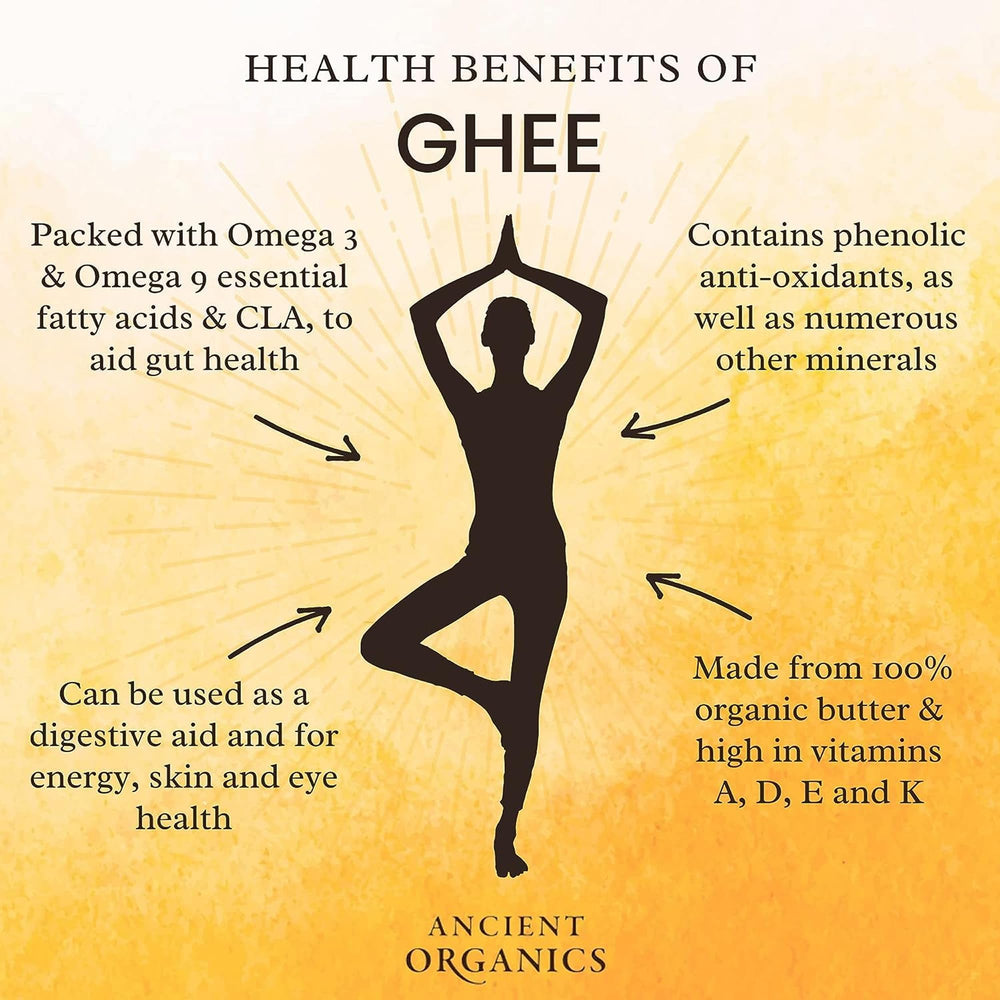 Ancient Organics etiqueta con certificaciones USDA CCOF y Kosher visible