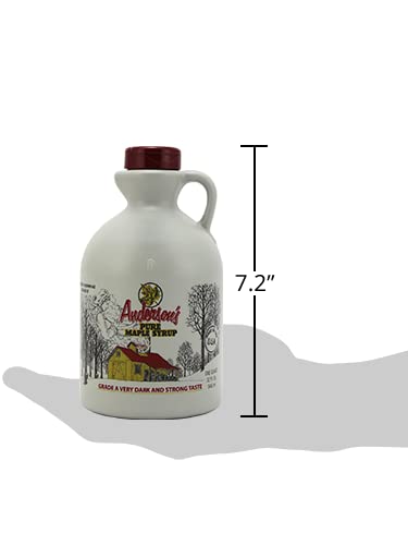 Anderson's etiqueta con información del producto y origen de granjas familiares