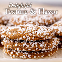 Ann Clark Swedish Pearl Sugar comparación de tamaño de perlas para dosificar decoraciones