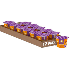 Annie's taza frente pack mostrando etiqueta y tamaño práctico
