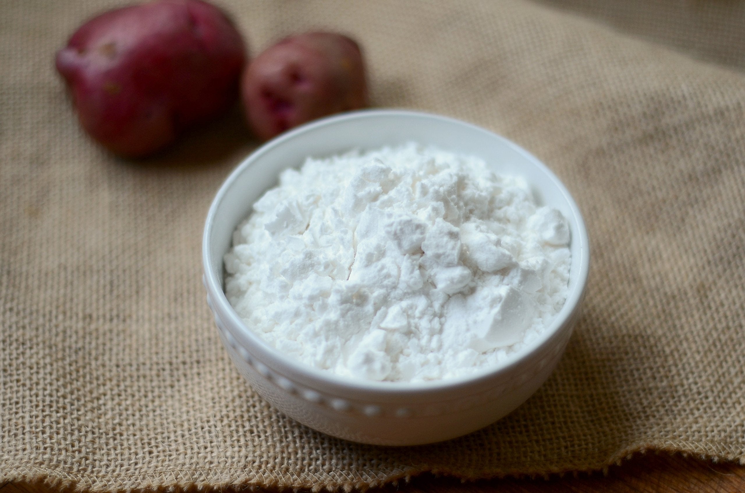 Anthony's almidón de patata etiqueta de ingredientes clara y orgánica