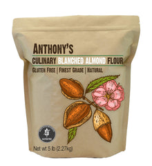 Anthony's empaque frontal 5 lb mostrando uso culinario y ahorro