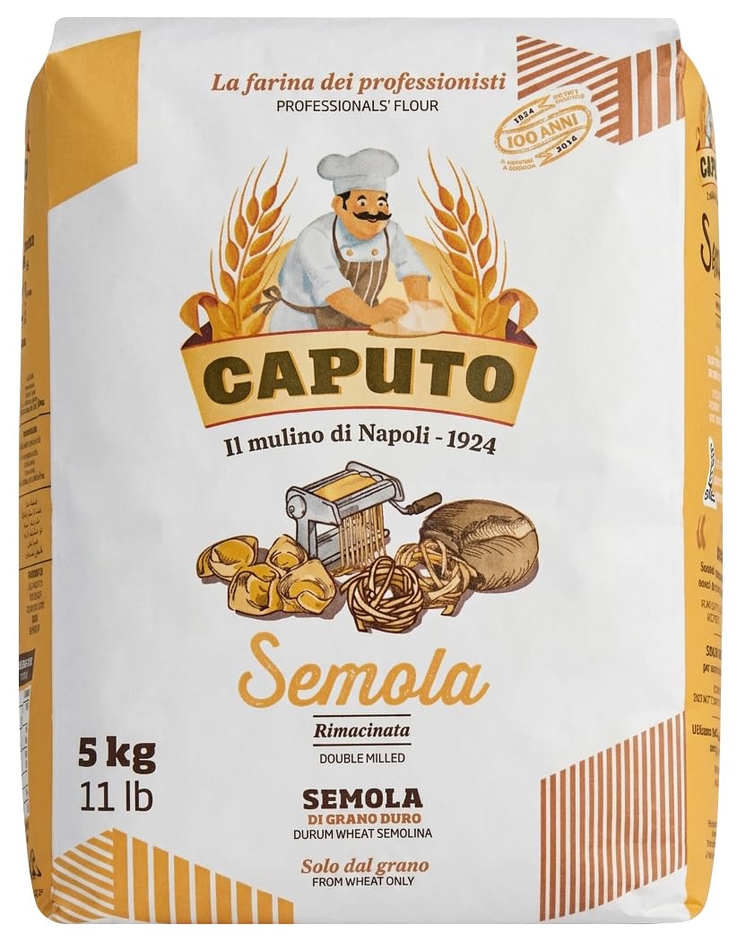 Antimo Caputo paquete frente mostrando presentación y tamaño práctico